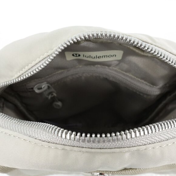 Lululemon Women's Wunderlust Crossbody Bag 2L Raw Linen Beige OS - Picture 10 of 12